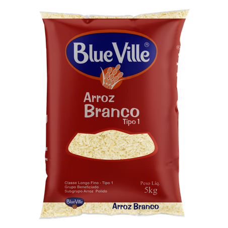 Arroz blue ville branco t1 5kg
