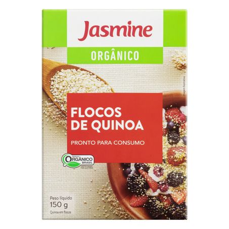 QUINOA EM FLOCOS ORGÂNICA JASMINE