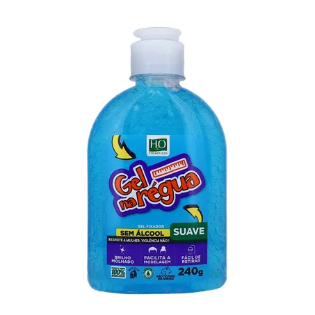 Gel Fixador H2o 240g Sem Alcool Suave 360-0