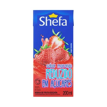 BEBIDA DE FRUTA SHEFA 200ML PESSEGO