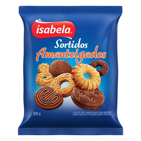 BISCOITO AMANTEIGADO SORTIDO ISABELA
