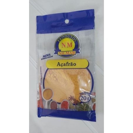 Acafrao em po nilmar 20g