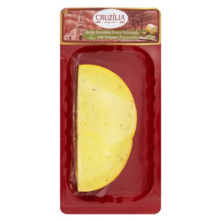 QUEIJO PROVOLONE FRESCO DEFUMADO COM ORÉGANO CRUZÍLIA