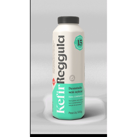 Kefir Reggula Desnatado sem Açúcar 500g