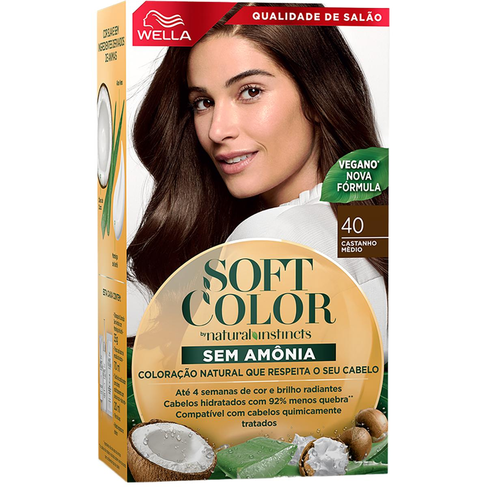 Coloração Soft Color N. 40 - Castanho Médio
