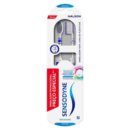Escova dental proteção completa sensodyne c/2