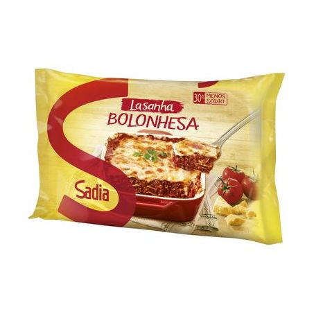 LASANHA SADIA BOLONHESA 600G