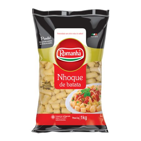 Massa Romanha Nhoque 1kg Refrigerado
