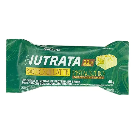 Barra de Proteína Pistache Bacio di Latte Nutrata 40g