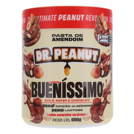 Pasta de Amendoim Dr Penaut Bueníssimo 600g 360-0