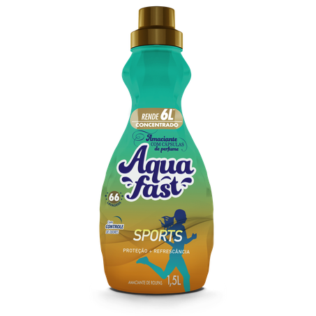 AMACIANTE DE ROUPA CONCENTRADO SPORTS AQUAFAST