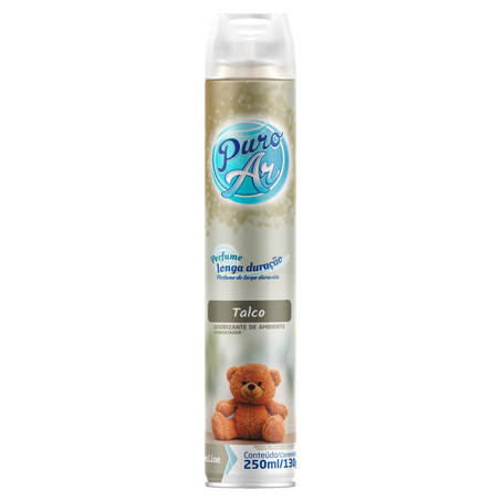 Odorizante de ambiente puro ar aero talco 250ml