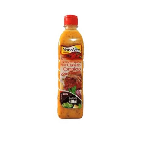Tempero Líquido Nono Vito Completo Com Pimenta 500ml