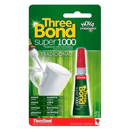 COLA INSTANTÂNEA SUPER 2G THREE BOND