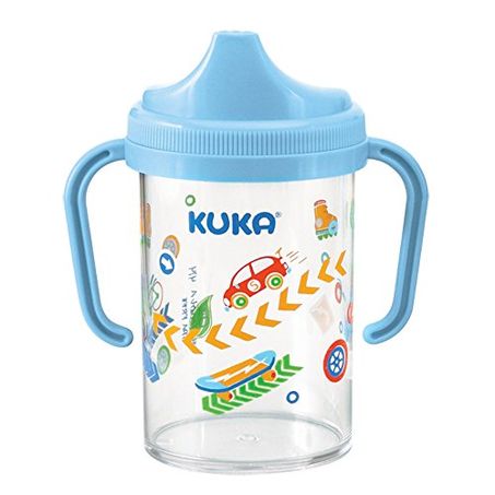 Copo Kuka 240ml Azul C/ Alça Cod 6066