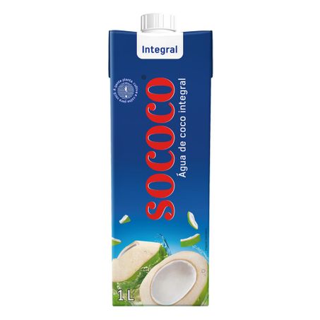 Água de Coco Integral Sococo Caixa 1l