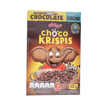 Cereal Matinal de Chocolate Choco Krispis Kelloggs 200G 360-59