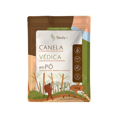 Canela Vedica Souly Pó 60g