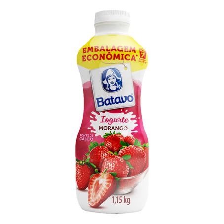 Iog batavo liq 1.150kg. morango
