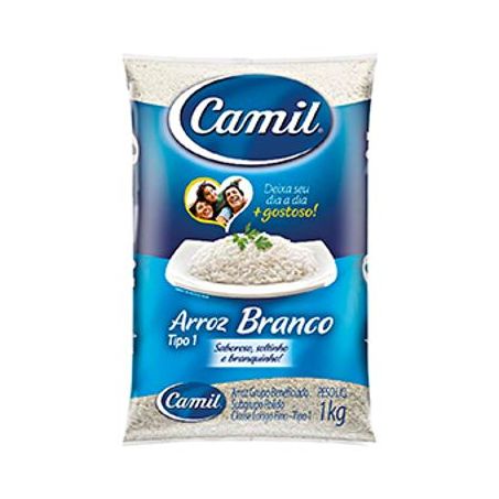 Arroz Tipo 1 Camil Pacote 1KG