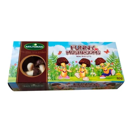 Biscoito chocolate funny mushrooms 60g