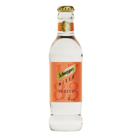 BEBIDA ALCOOLICA SPRITZ SCHWEPPES 250 ML          