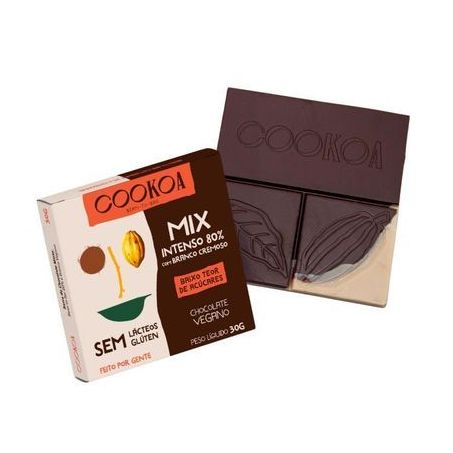 Chocolate Cookoa Mix Intenso Chocolatebranco Cremoso 30g 30G