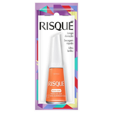 Esmalte Risqué Cremoso Ultrabrilho 8Ml 