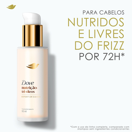 Leave-in Dove Nutrição Tri-Óleos 110ml 360-3