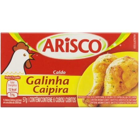 Caldo arisco galinha caipira 57g
