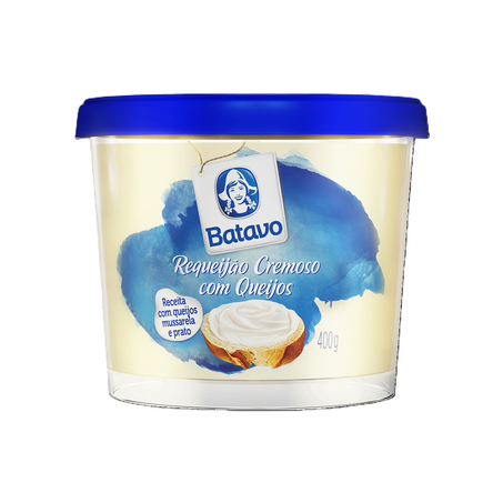 Requeijão Cremoso com Queijo Batavo 400g