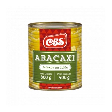 Abacaxi cbs em rodelas 400g lt