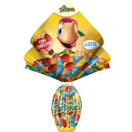 Ovo pascoa arcor tortuguita confeito 45g