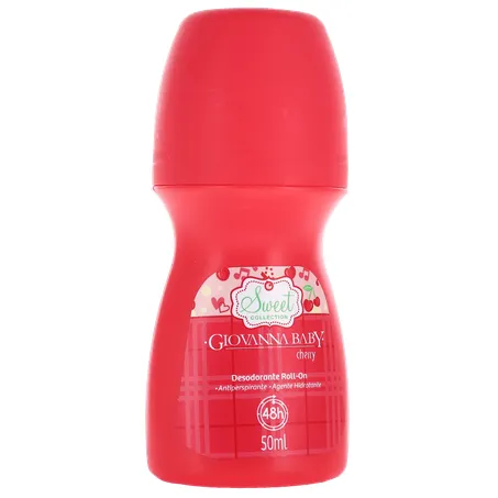 Desodorante giovanna baby cherry feminino roll on 50ml 360-34