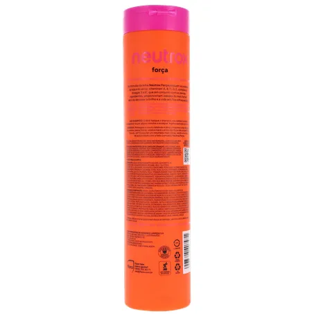 Shampoo Vegano Proteínas e Vitaminas Neutrox Força Frasco 300ml 360-17