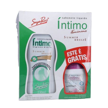 Sabonete intimo sergio paris s.brezz.kit 360-35