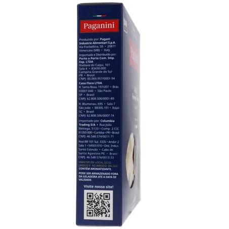 Massa Ravioli Paganini Queijo e Trufa Caixa 200gr 360-28