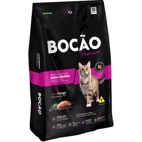 Ração Bocão Premium Gatos Adultos 20Kg