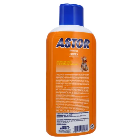 SHAMPOO ASTOR CORES CAES GATOS 500ML 360-16