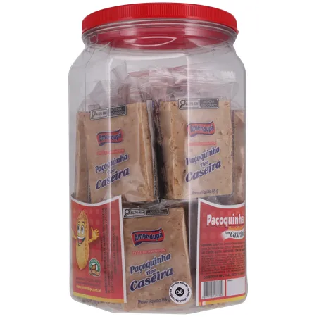 Paçoca amendupã caseiro pote 1.3kg 360-18
