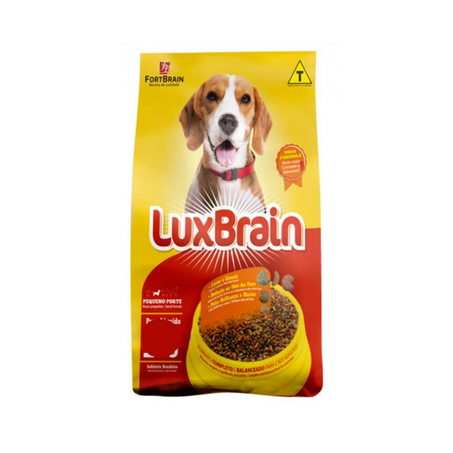 RAÇÃO LUXBRAIN DOG PEQUENO PORTE 1KG
