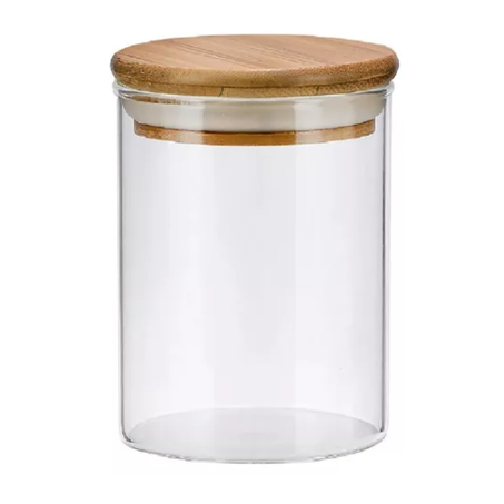POTE ALLMIX BOROSSILICATO 1LT RER/ BAMBU C/TAMPA