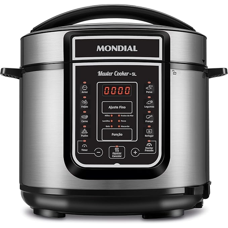 Panela Elétrica de Pressão Digital Mondial 5L