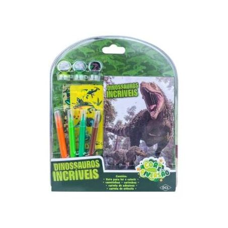 MEU KIT DE ATIVIDADES DINOSSAUROS INCRIVEIS 1922  