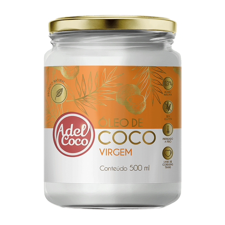 Oleo coco adelcoco virgem 500ml