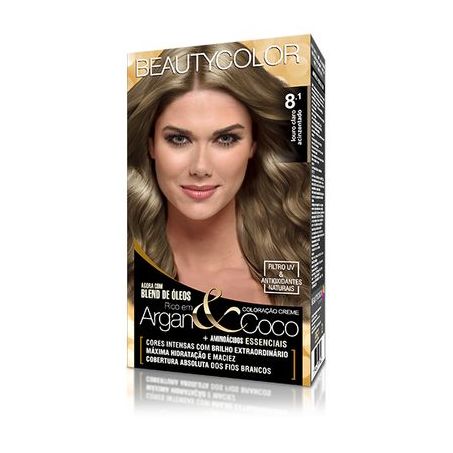 TINTURA BEAUTY COLOR 8.1 LOURO CLARO ACINZADO