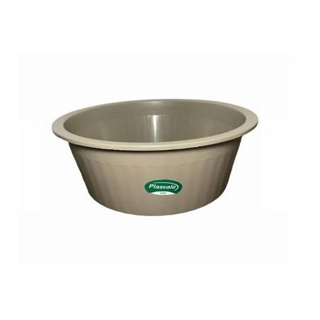 Bacia plastica 8l plasvale marron