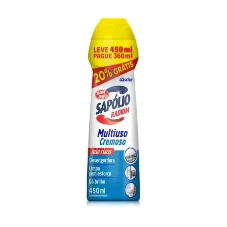 SAPOLIO CLASSICO BOM BRIL LV450 PG360 ML          