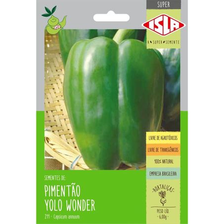 Semente Isla Pimentão Yolo Wonder