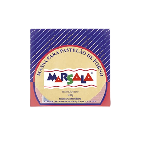 MASSA FOLHADA MARSALA REDONDA 300G